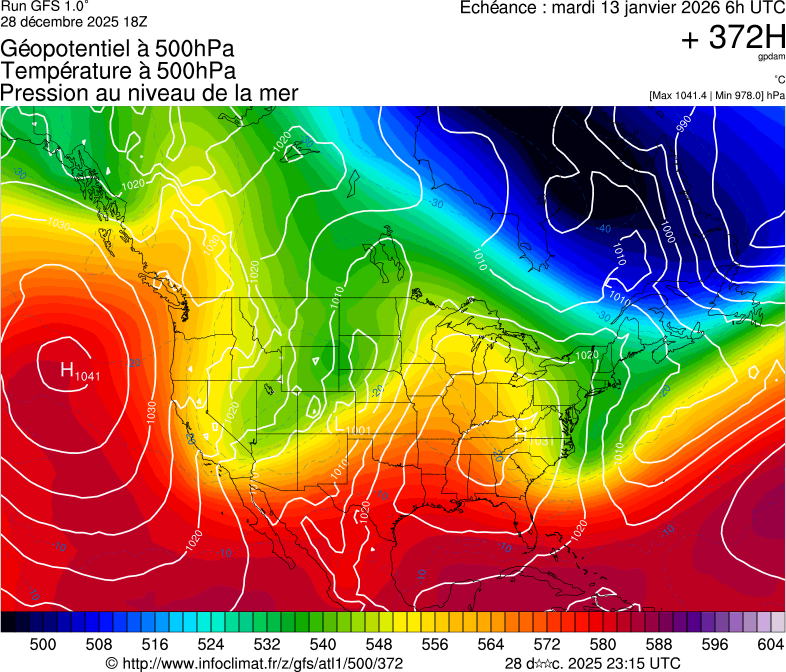 Mod&egrave;les m&eacute;t&eacute;orologiques