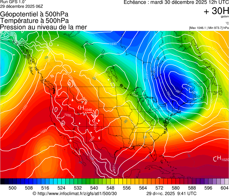 Mod&egrave;les m&eacute;t&eacute;orologiques
