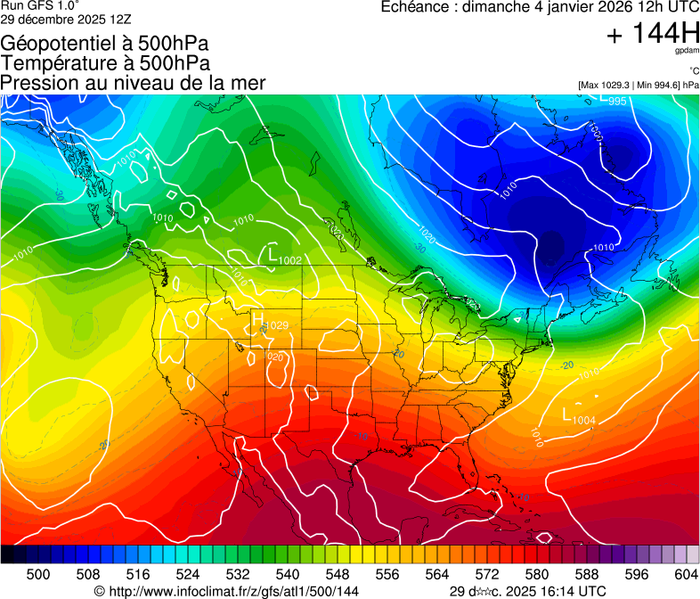 Mod&egrave;les m&eacute;t&eacute;orologiques