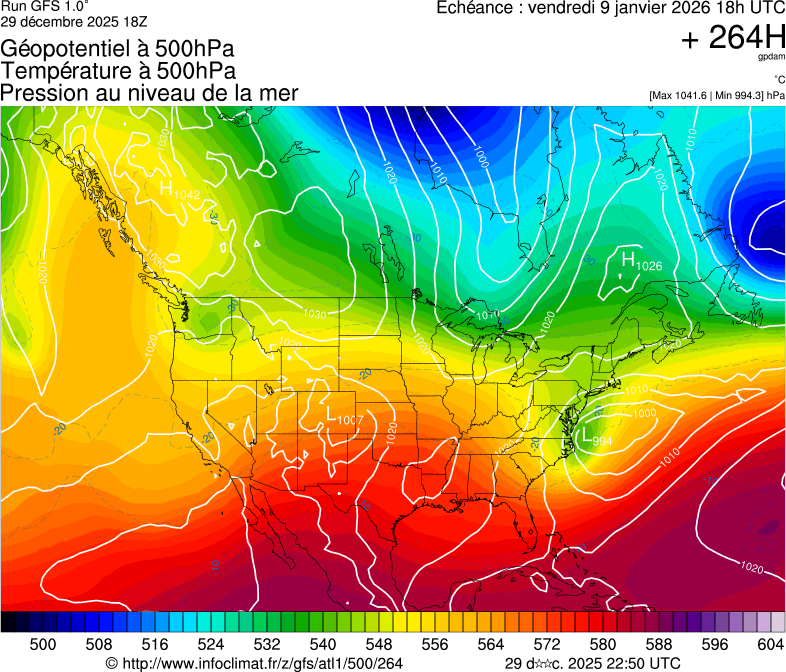 Mod&egrave;les m&eacute;t&eacute;orologiques