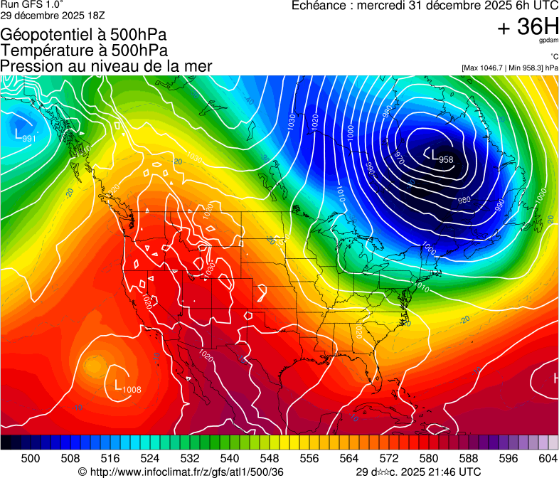 Mod&egrave;les m&eacute;t&eacute;orologiques
