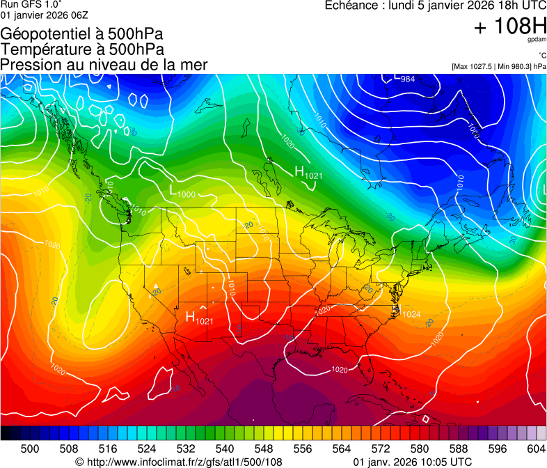 Mod&egrave;les m&eacute;t&eacute;orologiques