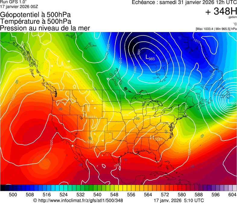 Mod&egrave;les m&eacute;t&eacute;orologiques