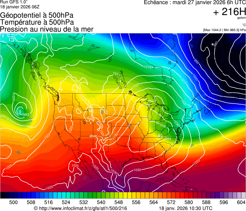 Mod&egrave;les m&eacute;t&eacute;orologiques