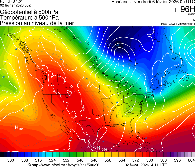 Mod&egrave;les m&eacute;t&eacute;orologiques