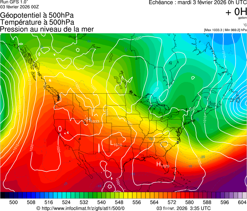 Mod&egrave;les m&eacute;t&eacute;orologiques