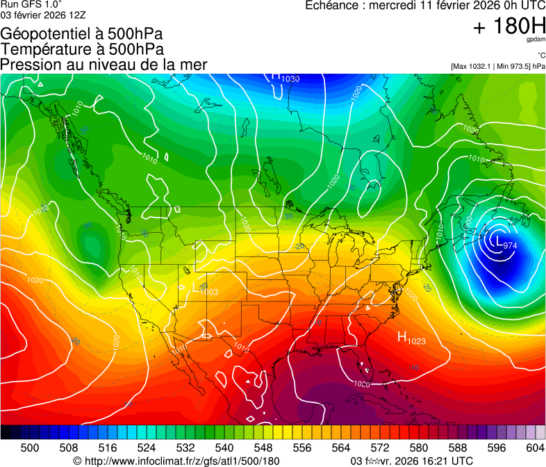 Mod&egrave;les m&eacute;t&eacute;orologiques