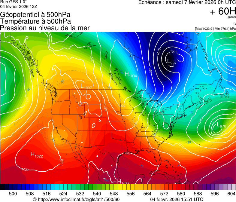 Mod&egrave;les m&eacute;t&eacute;orologiques