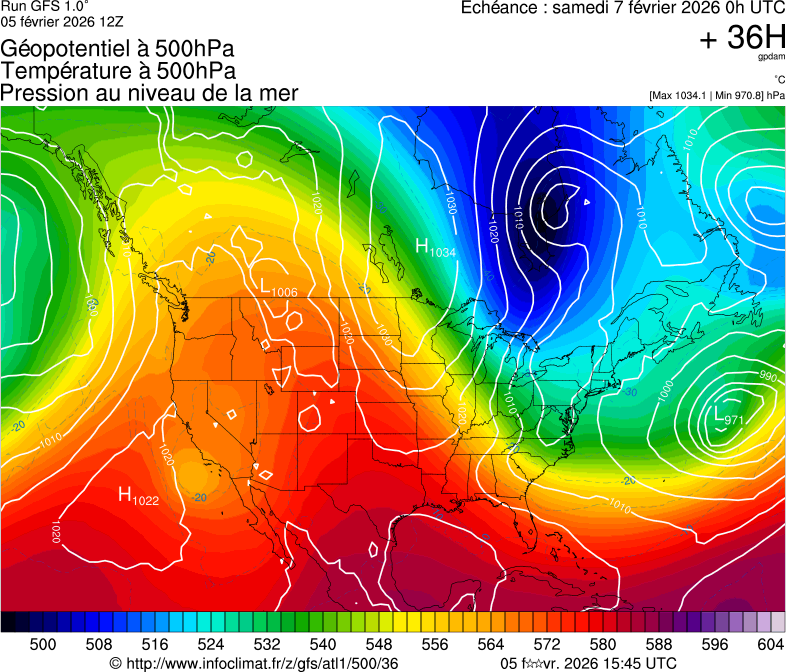 Mod&egrave;les m&eacute;t&eacute;orologiques