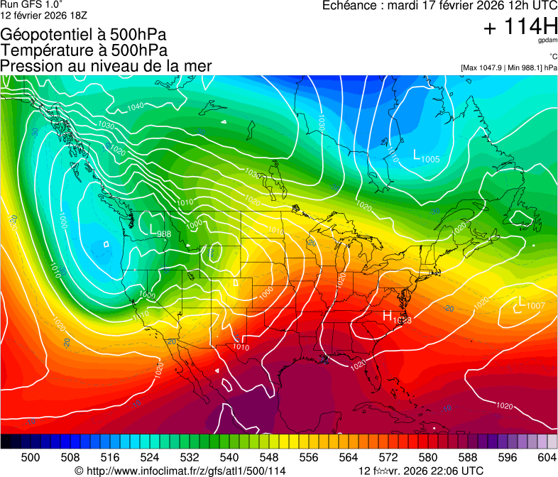 Mod&egrave;les m&eacute;t&eacute;orologiques