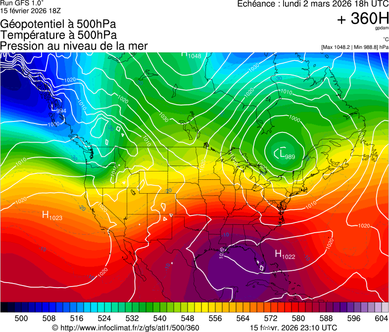 Mod&egrave;les m&eacute;t&eacute;orologiques
