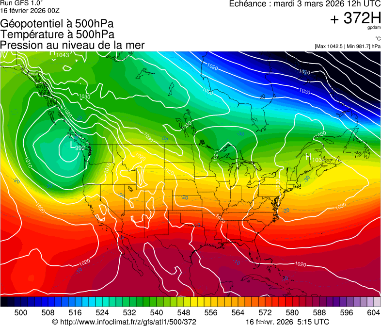 Mod&egrave;les m&eacute;t&eacute;orologiques