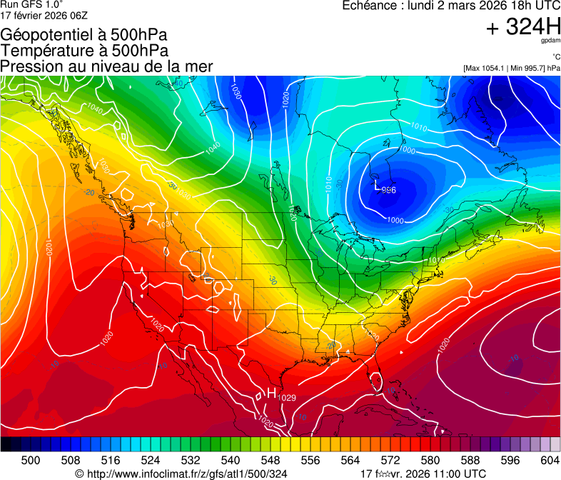 Mod&egrave;les m&eacute;t&eacute;orologiques