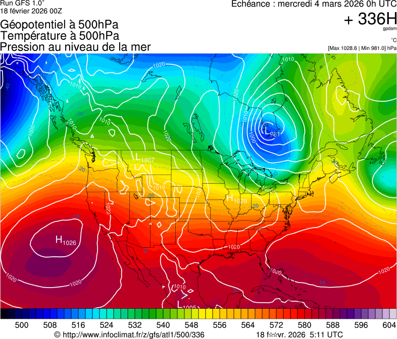 Mod&egrave;les m&eacute;t&eacute;orologiques