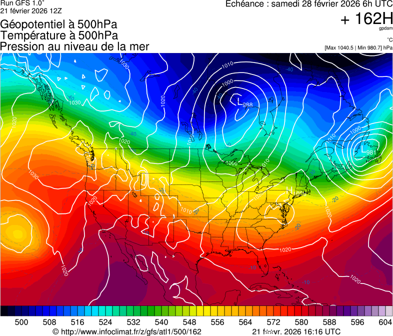 Mod&egrave;les m&eacute;t&eacute;orologiques