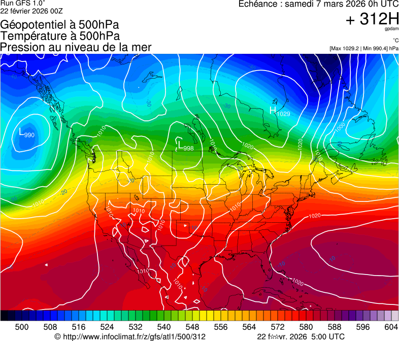 Mod&egrave;les m&eacute;t&eacute;orologiques