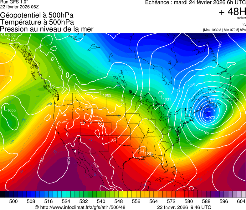 Mod&egrave;les m&eacute;t&eacute;orologiques