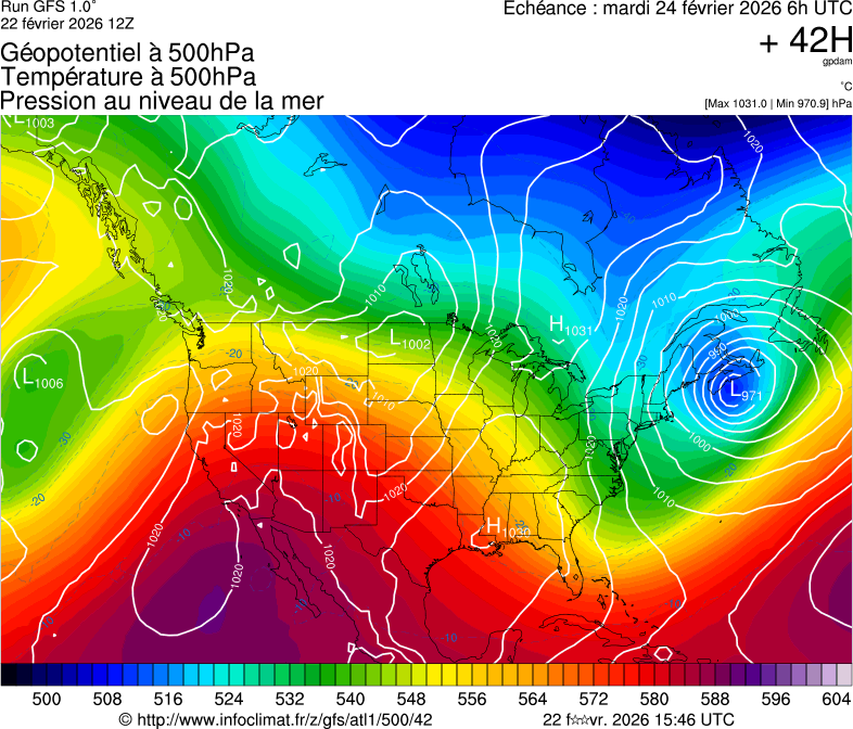 Mod&egrave;les m&eacute;t&eacute;orologiques