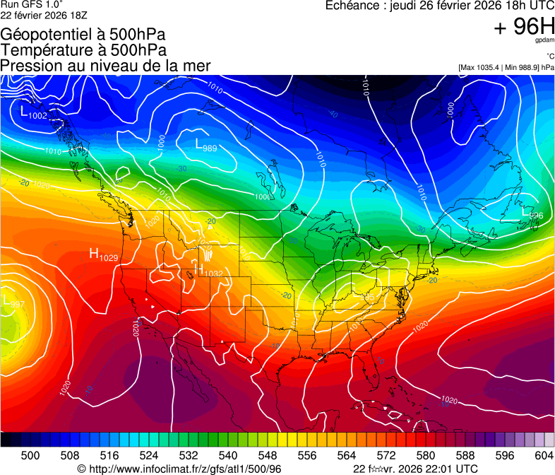 Mod&egrave;les m&eacute;t&eacute;orologiques