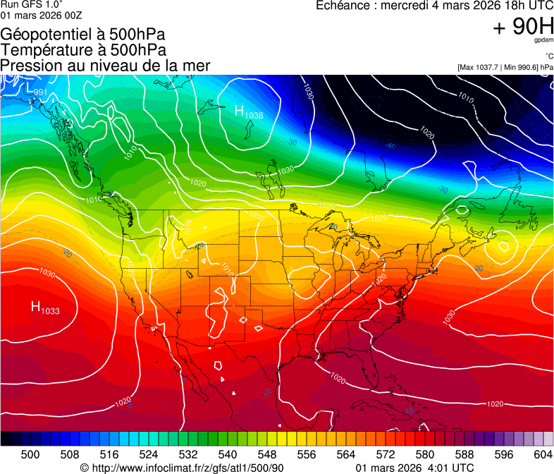 Mod&egrave;les m&eacute;t&eacute;orologiques