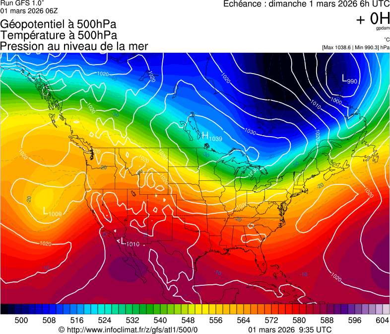 Mod&egrave;les m&eacute;t&eacute;orologiques
