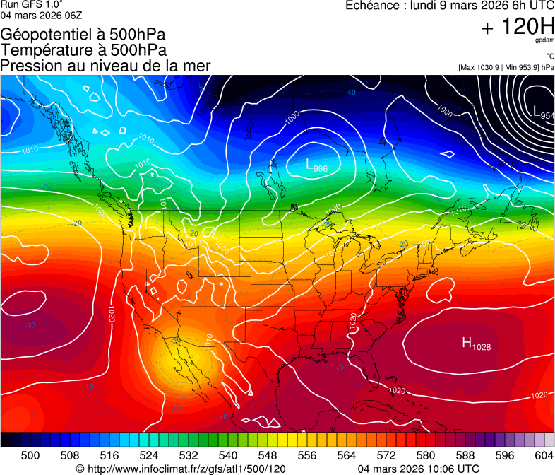 Mod&egrave;les m&eacute;t&eacute;orologiques