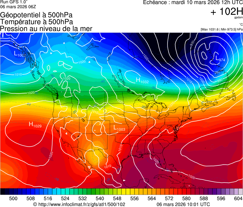 Mod&egrave;les m&eacute;t&eacute;orologiques