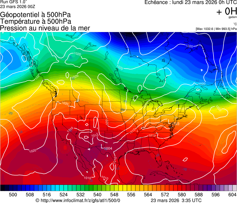 Mod&egrave;les m&eacute;t&eacute;orologiques
