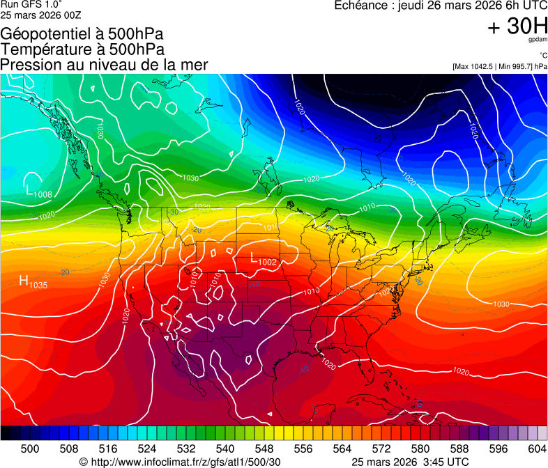 Mod&egrave;les m&eacute;t&eacute;orologiques