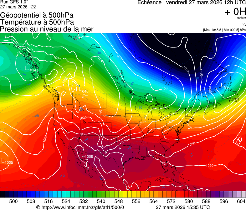 Mod&egrave;les m&eacute;t&eacute;orologiques