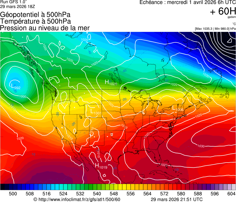 Mod&egrave;les m&eacute;t&eacute;orologiques