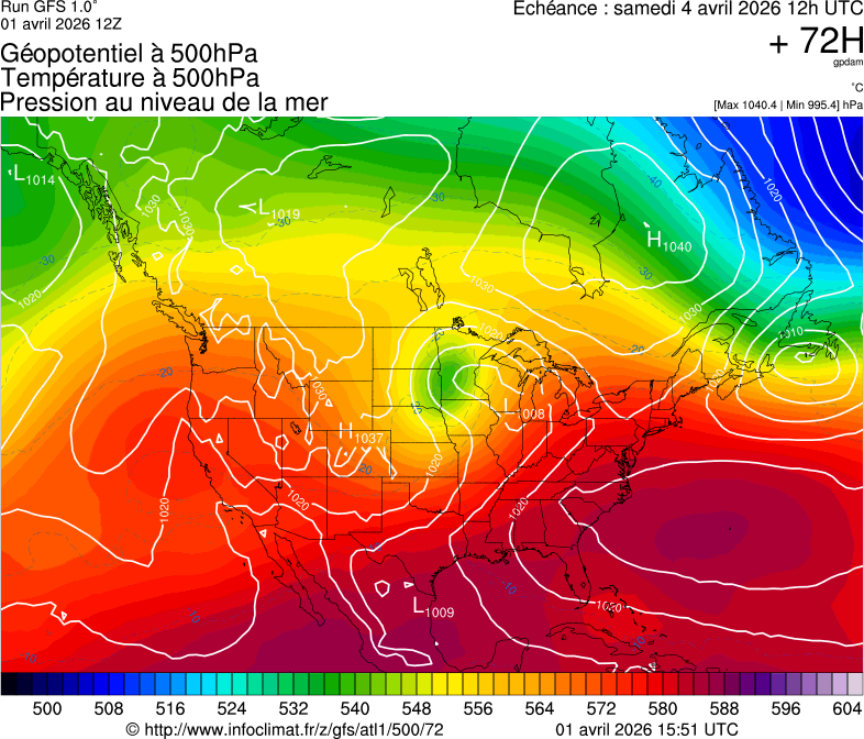 Mod&egrave;les m&eacute;t&eacute;orologiques