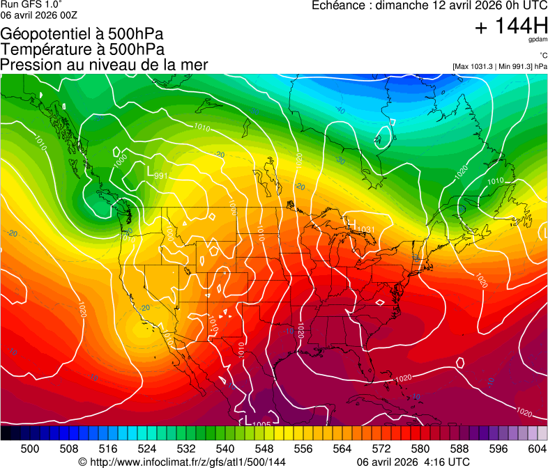Modèles météorologiques