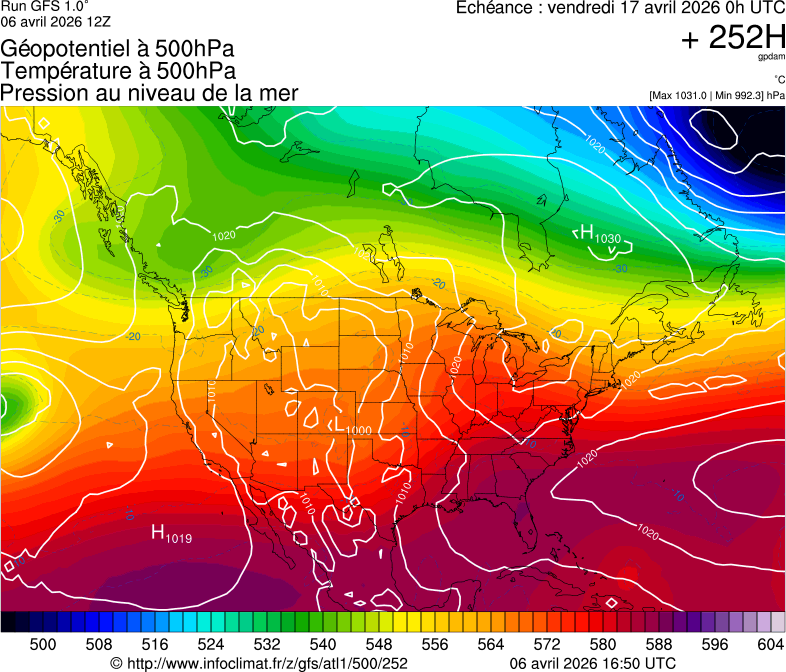 Mod&egrave;les m&eacute;t&eacute;orologiques