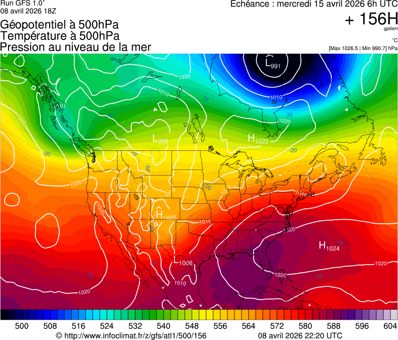 Mod&egrave;les m&eacute;t&eacute;orologiques
