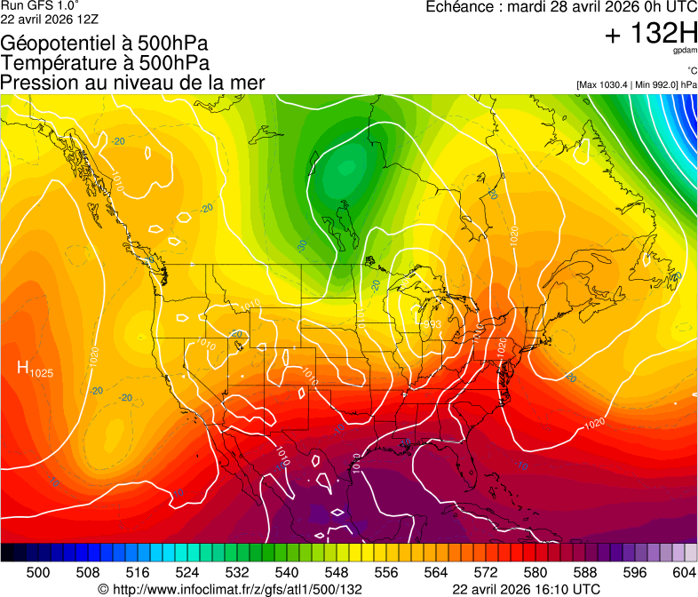 Mod&egrave;les m&eacute;t&eacute;orologiques