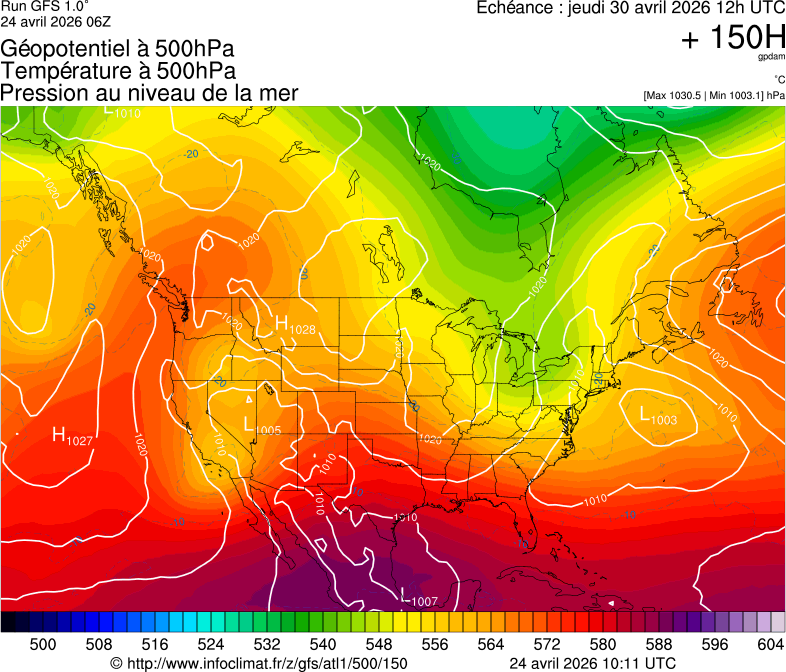 Mod&egrave;les m&eacute;t&eacute;orologiques