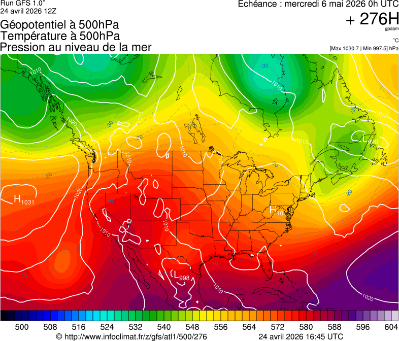 Mod&egrave;les m&eacute;t&eacute;orologiques