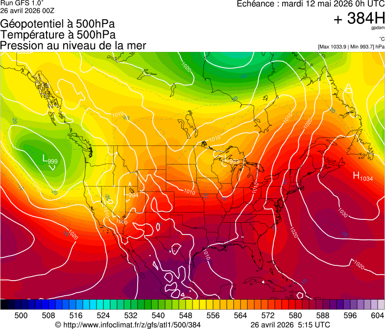 Mod&egrave;les m&eacute;t&eacute;orologiques