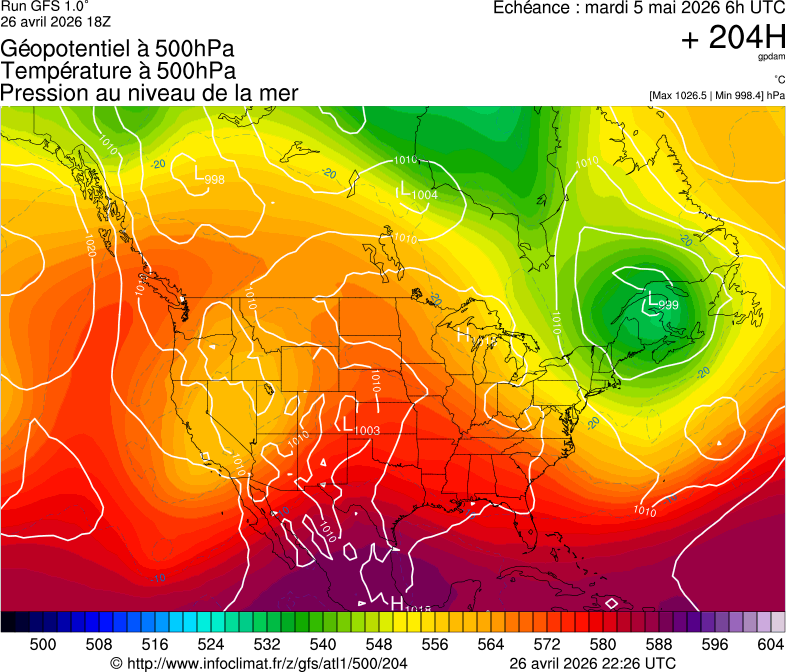 Mod&egrave;les m&eacute;t&eacute;orologiques