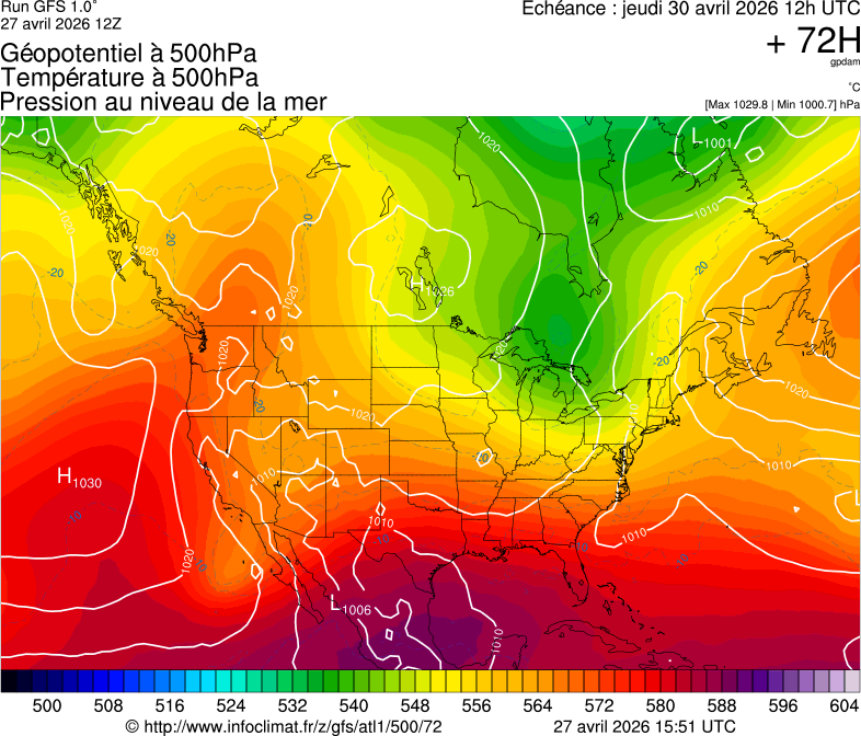 Mod&egrave;les m&eacute;t&eacute;orologiques