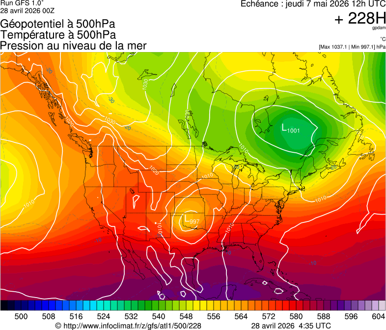 Mod&egrave;les m&eacute;t&eacute;orologiques