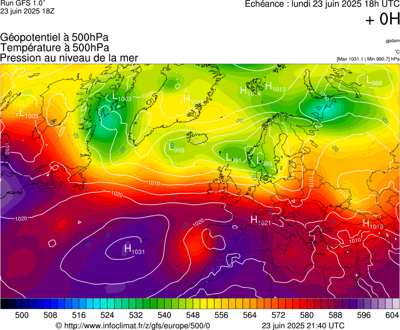 Mod&egrave;les m&eacute;t&eacute;orologiques