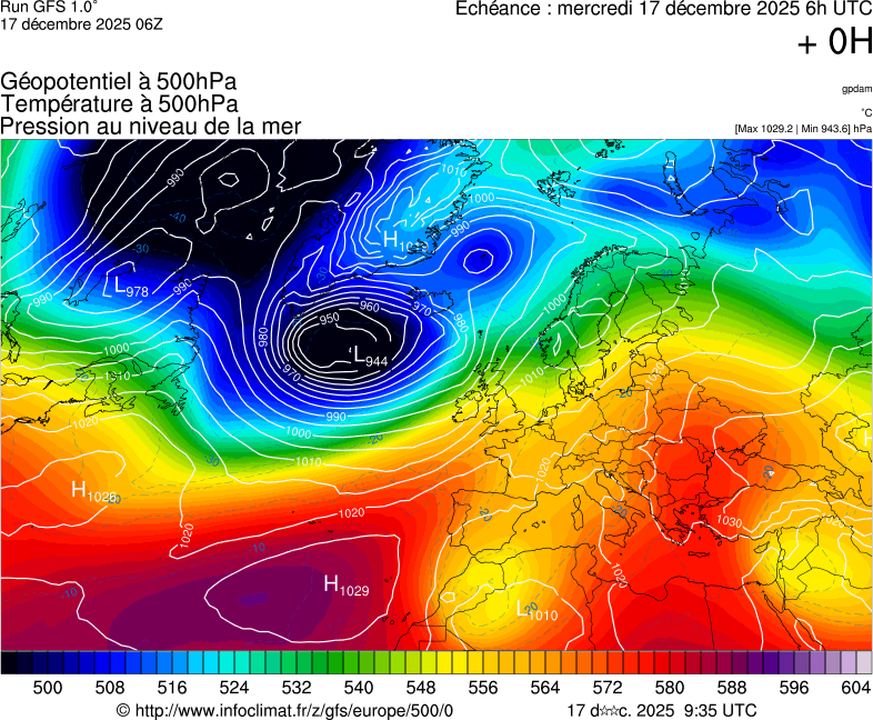 Mod&egrave;les m&eacute;t&eacute;orologiques