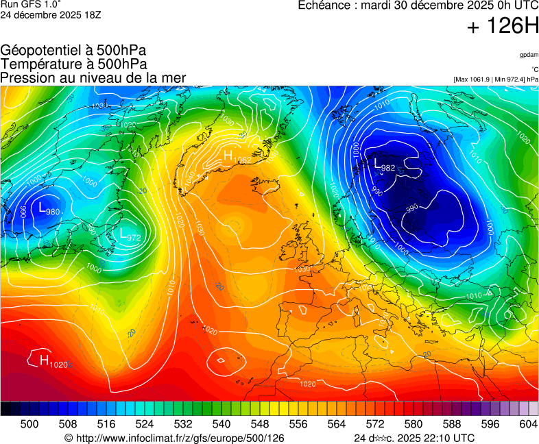 Mod&egrave;les m&eacute;t&eacute;orologiques
