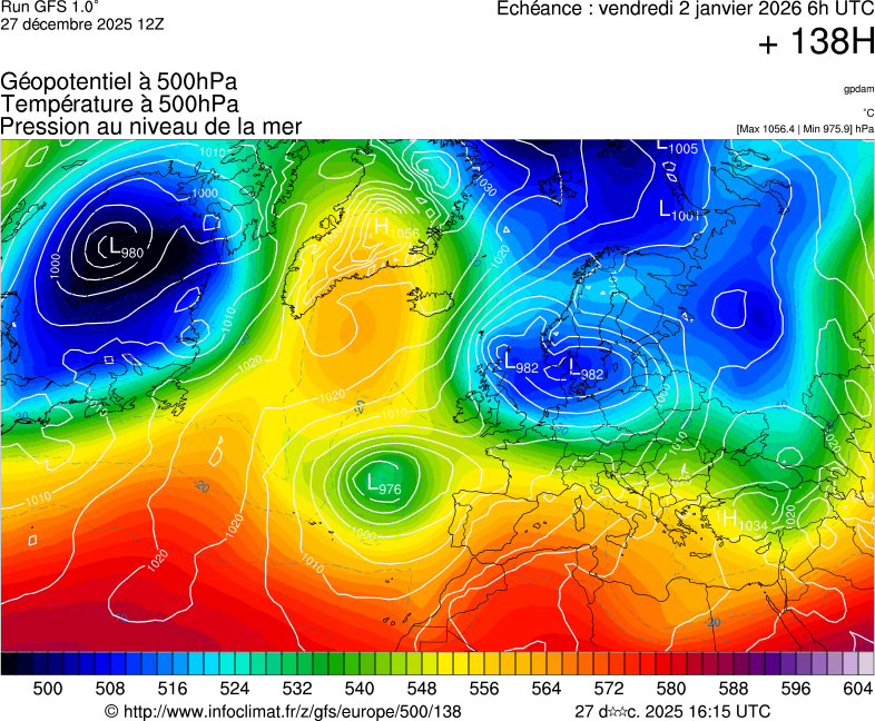 Mod&egrave;les m&eacute;t&eacute;orologiques