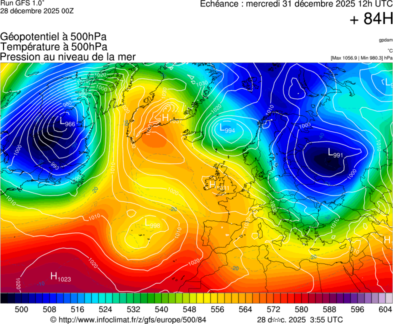 Mod&egrave;les m&eacute;t&eacute;orologiques