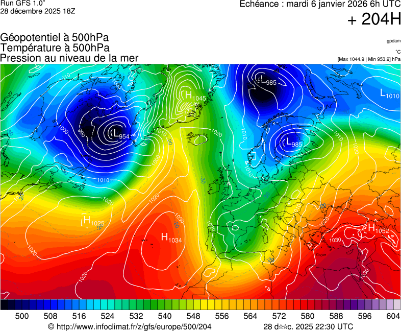 Mod&egrave;les m&eacute;t&eacute;orologiques