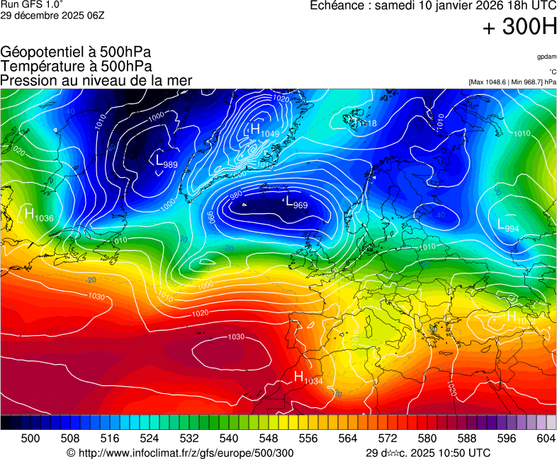 Mod&egrave;les m&eacute;t&eacute;orologiques