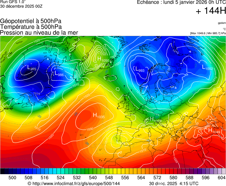 Mod&egrave;les m&eacute;t&eacute;orologiques